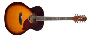 Violão Seizi Neo Shogun Kaizen 12 Brown Burst Gloss Com Bag Orientação da Mão Destro É Bom