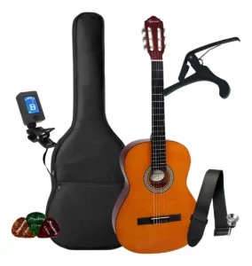 Kit Violão Iniciante Giannini Acústico N14 Nylon Completo É Bom