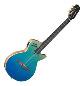 Violao Tagima Nylon Modena Transparent Blue Fade É Bom