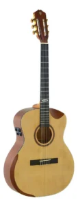 Violão Strinberg Nylon C Efeito Bag Ns Mgs Galaxy Sc301 Hcr Orientação Da Mão Destro Cor Natural Satin Material Do Diapasão Indian Laurel É Bom