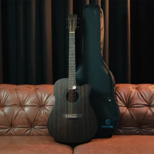Kit Violão Strinberg Forest Fs4d Folk Dreadnough Eletroacústico Com Afinador Embutido Tobacco Satin Fosco Cordas De Aço Tarraxas Blindadas Palheta E Bag Groover É Bom
