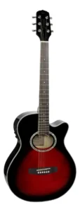 Violão Eletroacústica Giannini Performance GSF-1D CEQ Para Destros Brown Red Burst Sabina Solida Verniz Brilhante É Bom