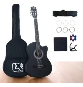 Violão Clássico Acústico Cutaway 38 Para Iniciantes Kit C É Bom