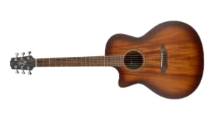 Violão Seizi Supreme Ryu Cutaway Lefty Mahogany Burst Orientação da mão Canhoto É Bom