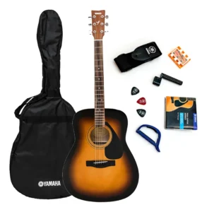 Kit Violão Folk Acústico F310p Tbs Tobacco Sunburst Yamaha É Bom
