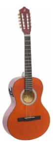 Viola eletroacústica Giannini Start VS-14 EQ para destros natural satin sabina solida Fosca É Bom 