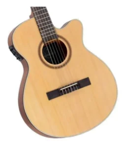 Violão eletroacústica Strinberg Black SL200C para destros natural satin É Bom
