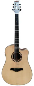 Violão Folk Elétrico Cutuway Phx Ah-106ns-41 Ns J. White Cor Marrom Orientação da mão Destro É Bom