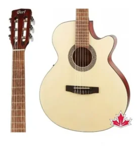 Violão clássico Cort Classic CEC1 para destros natural brilhante É Bom