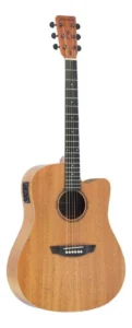 Violão eletroacústica Strinberg Forest FS4D para destros mahogany madeira técnica fosco É Bom