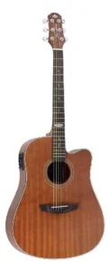 Violão eletroacústica Strinberg Black Series SD200C para destros mogno fosco fosco É Bom
